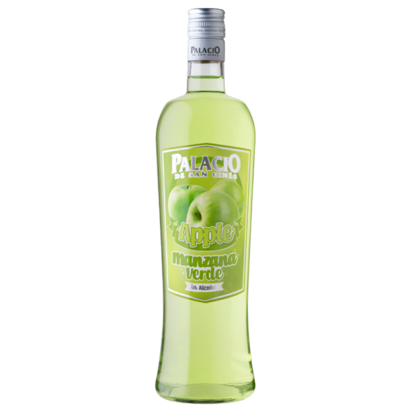 SCHNAPPS SIN ALCOHOL MANZANA PALACIO 1L