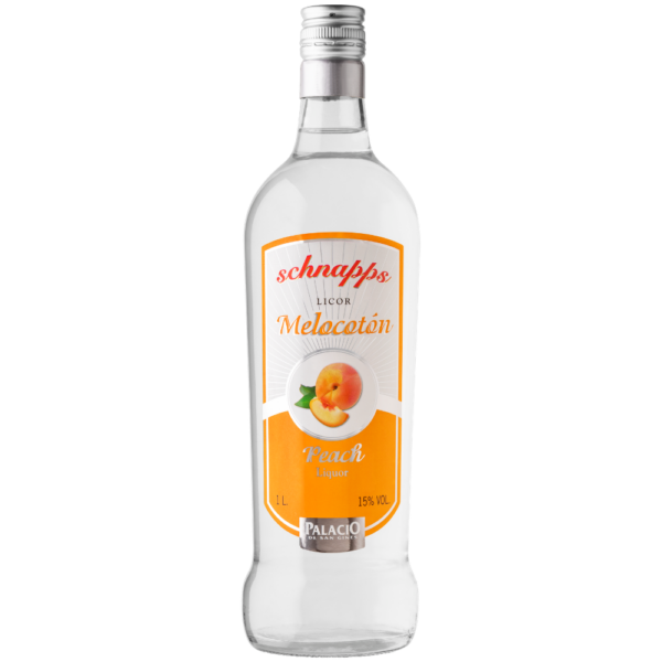 SCHNAPPS MELOCOTÓN PALACIO 15% 1L
